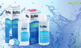 Скидка 15% на растворы для линз "Renu"
