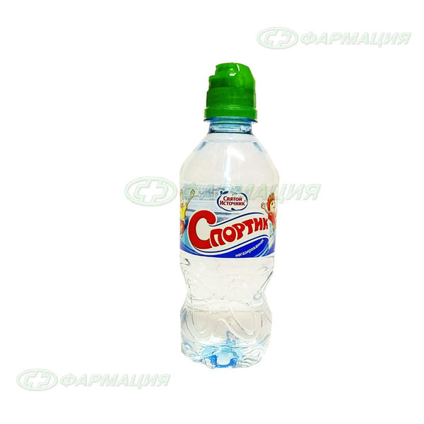 Вода природная питьевая Святой Источник негаз Спорт 0.33л