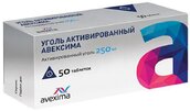Уголь активированный Авексима 250мг таб №50