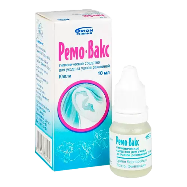 Ремо-вакс капли ушные 10 мл