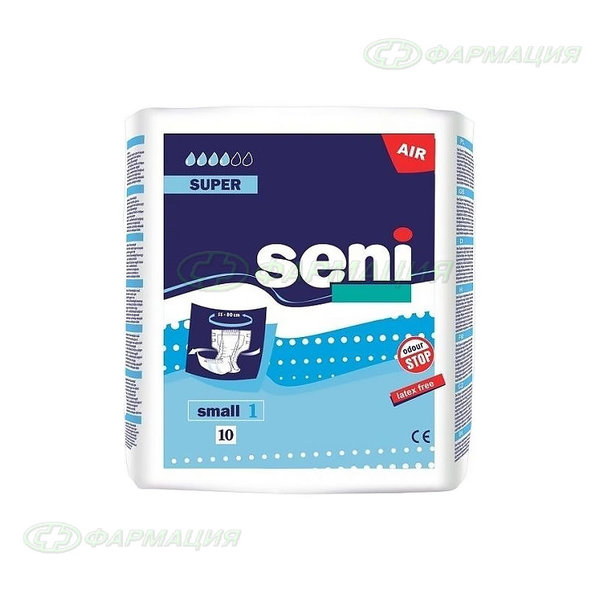 Подгузники Сени Супер air small №10