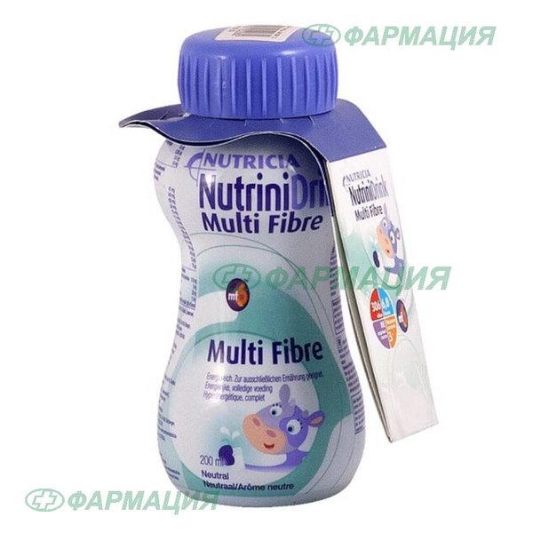 НУТРИНИдринк смесь с пищевыми волокнами 200мл №1 нейтральный вкус