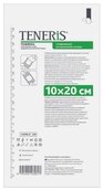 Лейкопластырь Тенерис фиксир на нетканой основе с впитыв подушкой из вискозы 20х10см