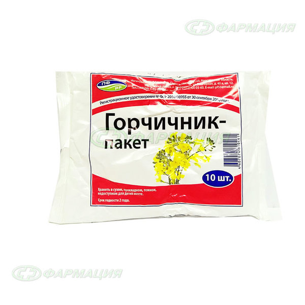 Горчичники-пакет упак №10