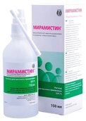 Мирамистин 0,01% р-р д/мест пр 150мл №1 с нас-распыл