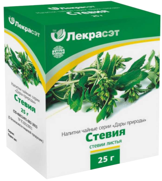 Стевии листья  Лекра-Сэт 25г