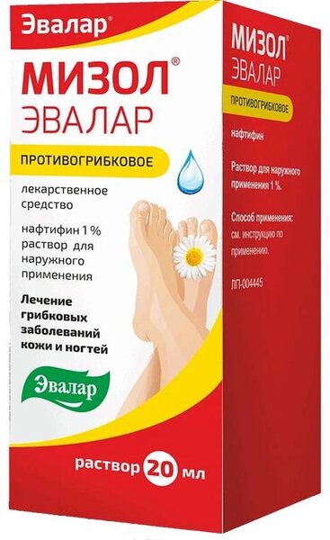 Мизол эвалар 1% р-р д/наруж прим 10мл