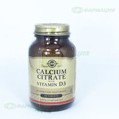 Солгар Цитрат кальция с витамином d3 таб №60