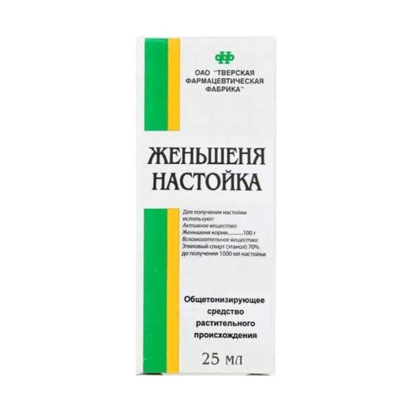 Женьшеня н-ка 25мл