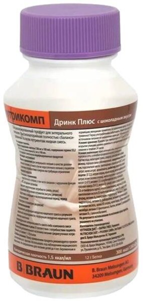Нутрикомп Дринк плюс шоколад 200мл