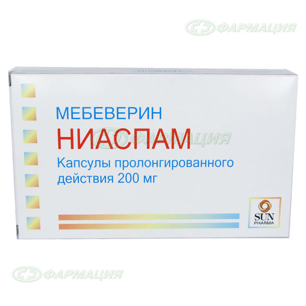 Ниаспам 200мг капс с пролонг высв №30