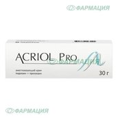 Акриол Про 2,5%+2,5% крем д/местн и наружн примен 30г №1