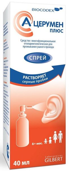 А-Церумен Плюс спрей 40мл