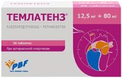 Темлатенз 12,5мг+80мг таб №30_НДС_0