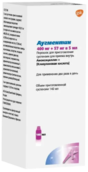 Аугментин 400мг+57мг/5мл пор д/приг сусп д/пр вн 25,2г фл №1