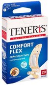 Лейкопластырь Тенерис comfort flex бактерицид с ионами серебра №20 на суперэластич полимерной основе