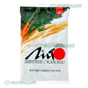 Отруби хрустящие пшеничные с кальцием и морковью 200г Лито (НДС 20%)