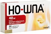 Но-шпа 40мг таб №24