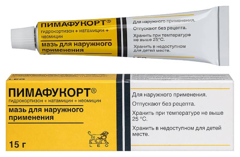 Пимафукорт мазь туба 15г №1