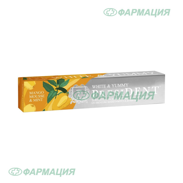 З/п Президент white&yummy Манго-мусс с мятой 75г