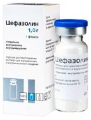 Цефазолин 1г пор д/приг р-ра для в/в в/м вв фл №1