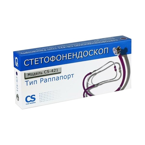 Стетофонендоскоп cs-421 (фиолетовый)