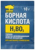 Борная кислота чист ср-во по уходу за оптикой 10г
