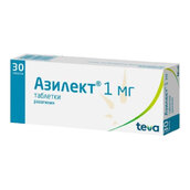 Азилект 1мг таб №30