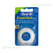 Зубная нить Орал-Би essential floss вощеная мятная 50м