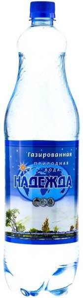 Вода минеральная Надежда 1.5л газ