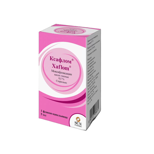 Ксафлом 0,5% капли глазн 5мл фл-кап №1