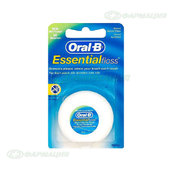 Зубная нить Орал-Би essential вощеная мятная