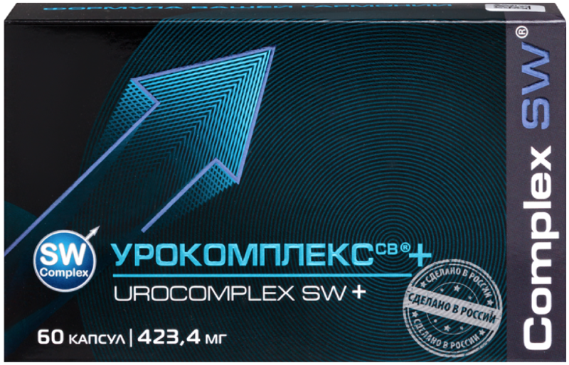 Урокомплекс СВ+ 423,4мг капс №60