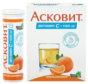 Асковит (Витамин С 1000мг) 1г таб шип №10 апельсин