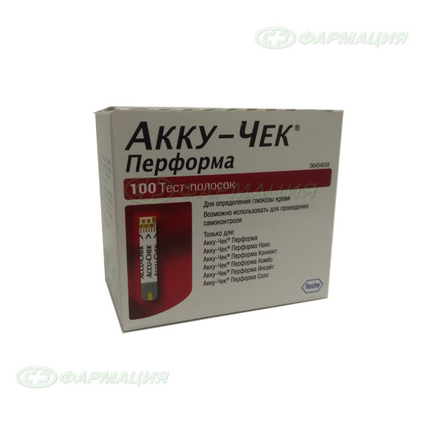 Тест-полоски Акку-Чек Перформа №100