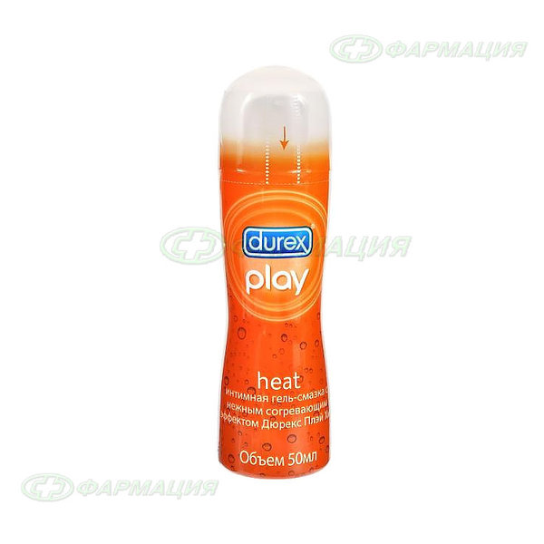 Гель-смазка Дюрекс play-heat с согревающ.эффектом 50мл