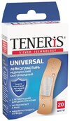 Лейкопластырь Тенерис universal бактерицид с ионами серебра №20 на полимерной основе