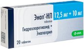 Энап-hl 12,5мг+10мг таб №20