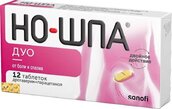 Но-шпа дуо 40мг+500мг таб №12