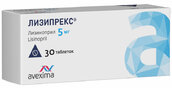 Лизипрекс 5мг таб №30