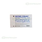 Магния сульфат 250мг/мл р-р для в/в введ амп 10мл №10