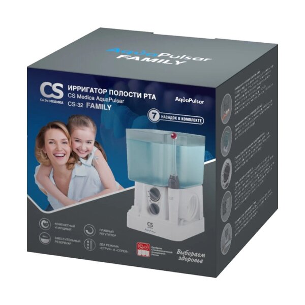 Ирригатор полости рта cs-medica aquapulsar cs-32 family