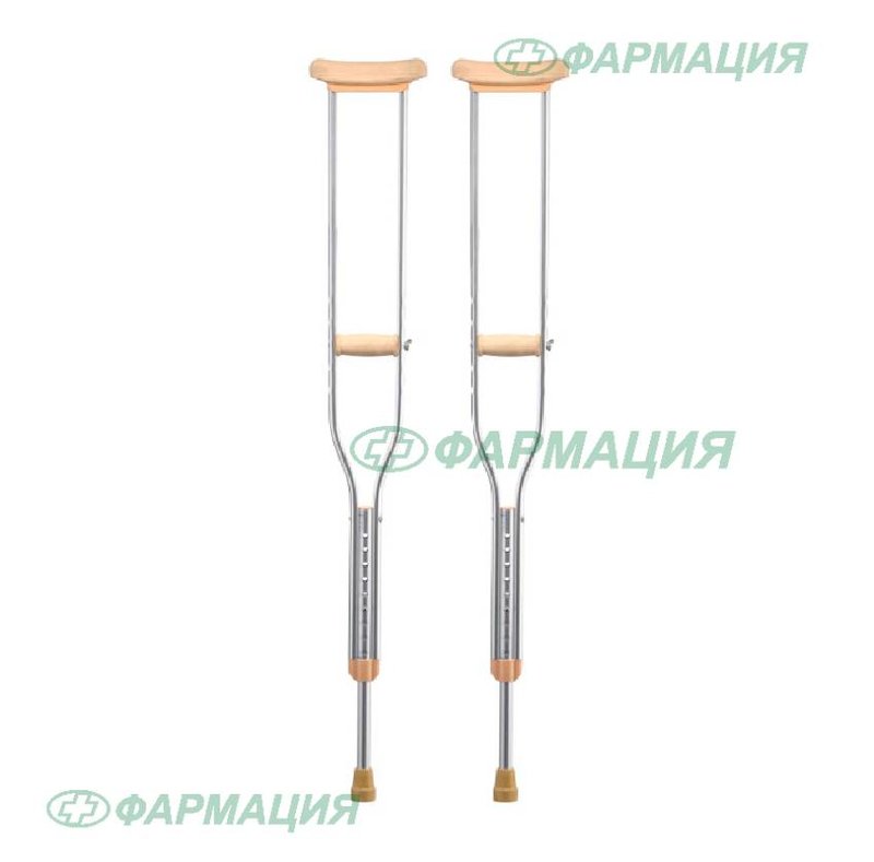 Костыли wr-311m (рост 160-180см) до 110кг съемные опоры алюмин пара