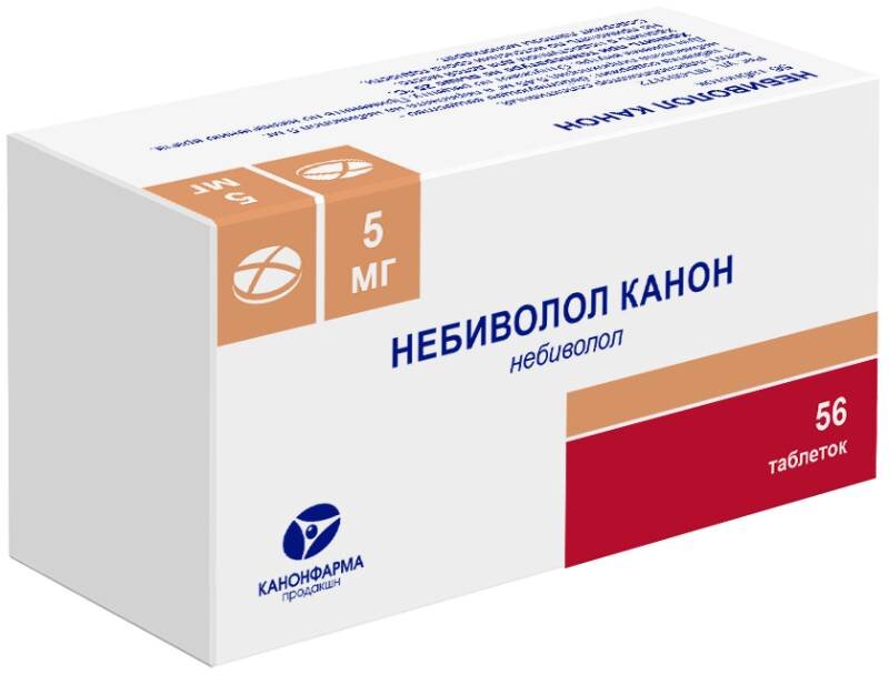 Небиволол Канон 5мг таб №56