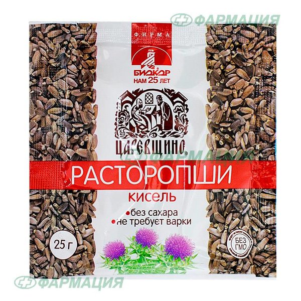 Кисель Царевщино из расторопши б/сахара 25г