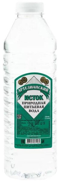 Вода питьевая Артезианский Исток 1л негаз.