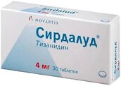 Сирдалуд 4мг таб №30