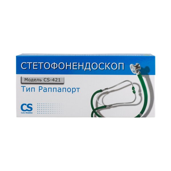 Стетофонендоскоп cs-421 (зеленый)