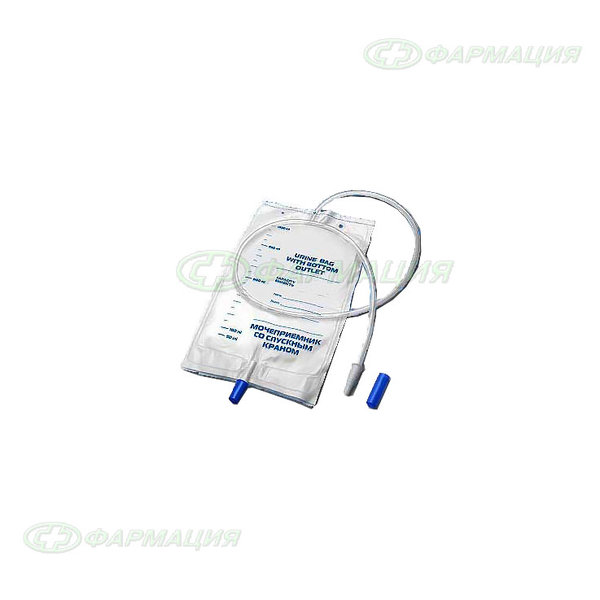 Мочеприемник прикроват стер 2л с крест/краном №1