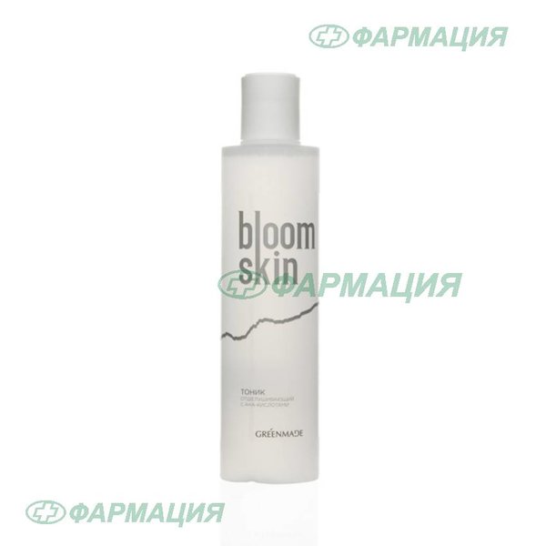 Гринмейд Тоник отшелушивающий с АНА-кислотами bloom skin 200мл